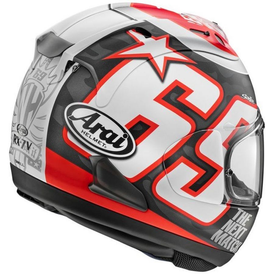 Casque Intégral Arai RX-7X Nakagami GP3 Taille M (57-58cm) - Homologué Snell