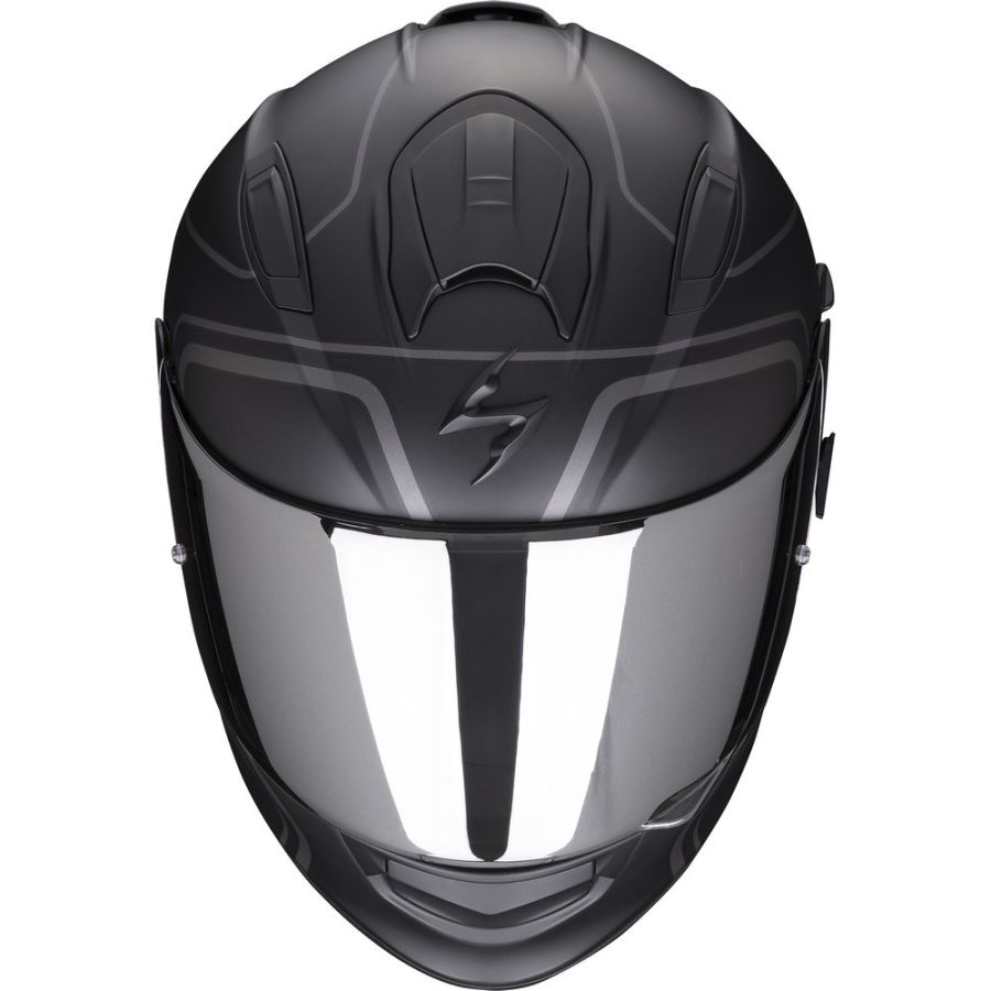 Casque Moto SCORPION EXO-491 Solid - Noir Mat, Taille S (55/56 Cm), Homologué, Classique - 4