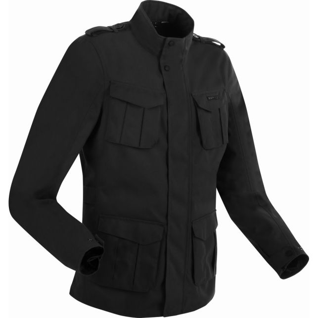 BERING Motorradjacke Norris Evo In Kaki – CE-zertifiziert Und Atmungsaktiv!
