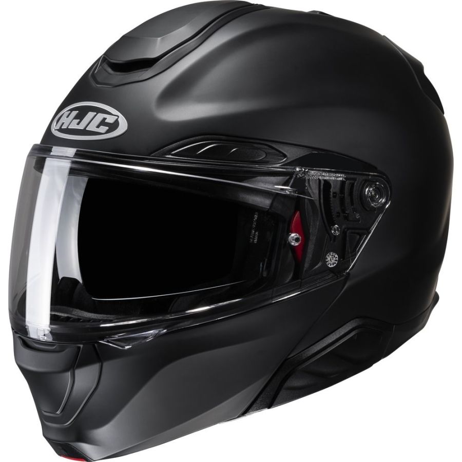Casque Moto Modulable HJC I80 UNI Metal Black - Homologué ECE 22.06 - Système De Ventilation ACS - Visière Pinlock - Taille XL