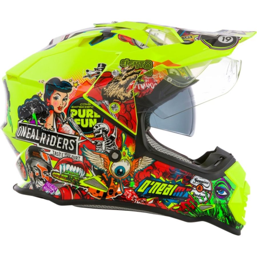 Casque Intégral O'Neal BACKFLIP SOLID Noir